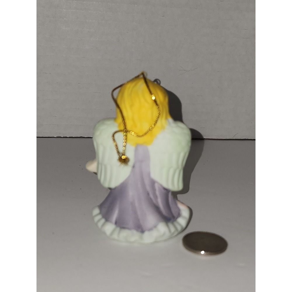 Vintage Angel Ceramic Christmas‎ Angel  Ornament - Picture 4 of 6
